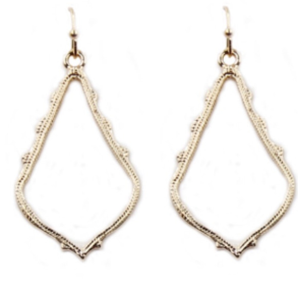 💥3/$15💥 
Teardrop frame earrings